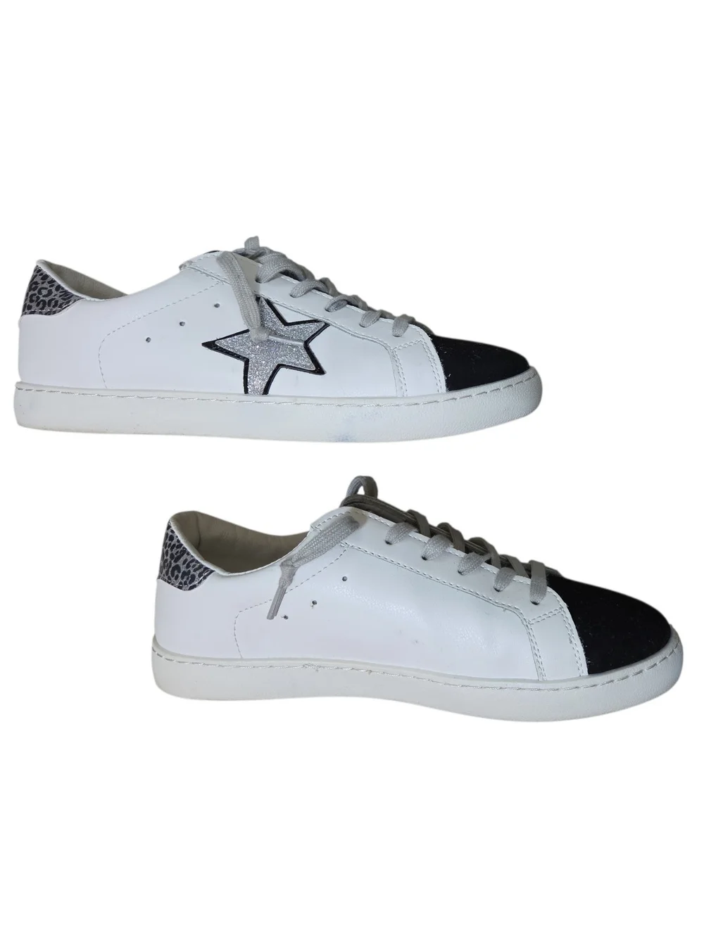 Vintage Havana Bianca White Sneakers Size 9 - Picture 6 of 10